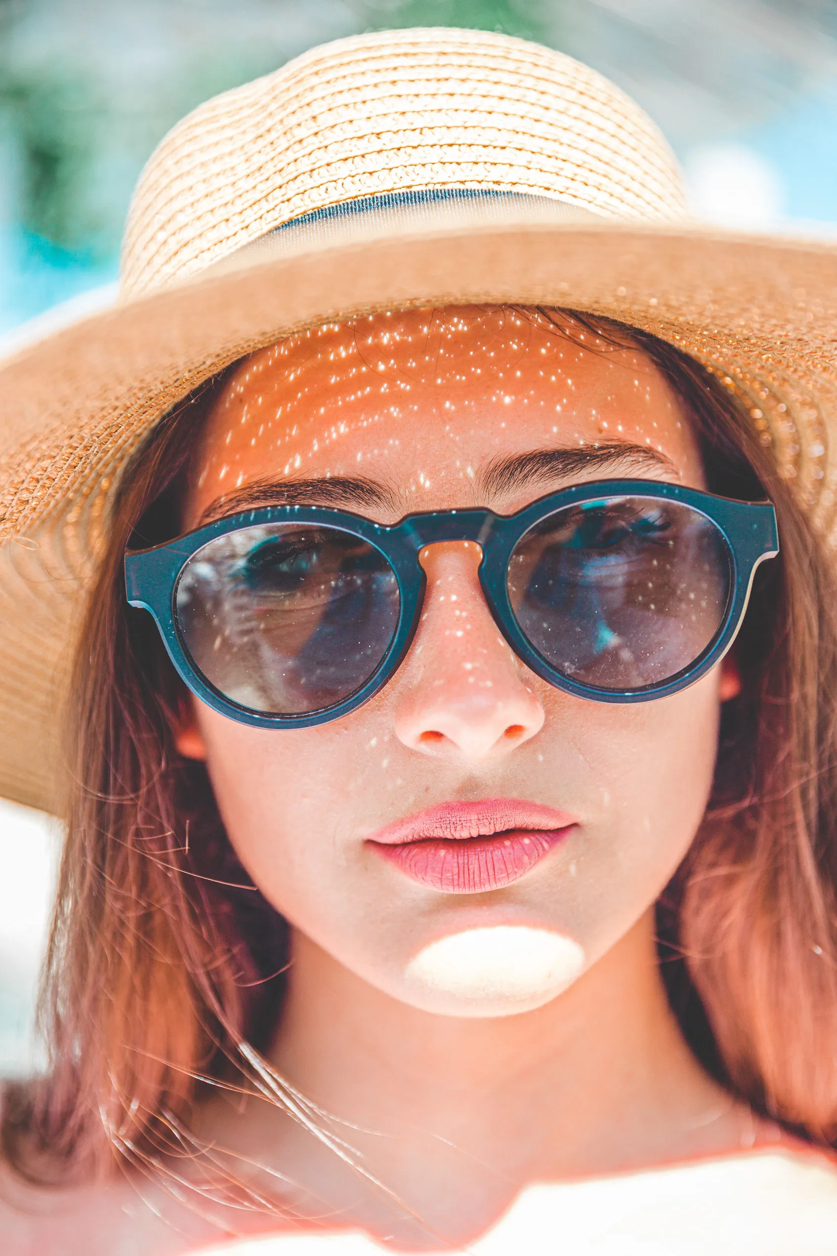 Bossanova × Bose — Summer Headphones Campaign — hat brim portrait