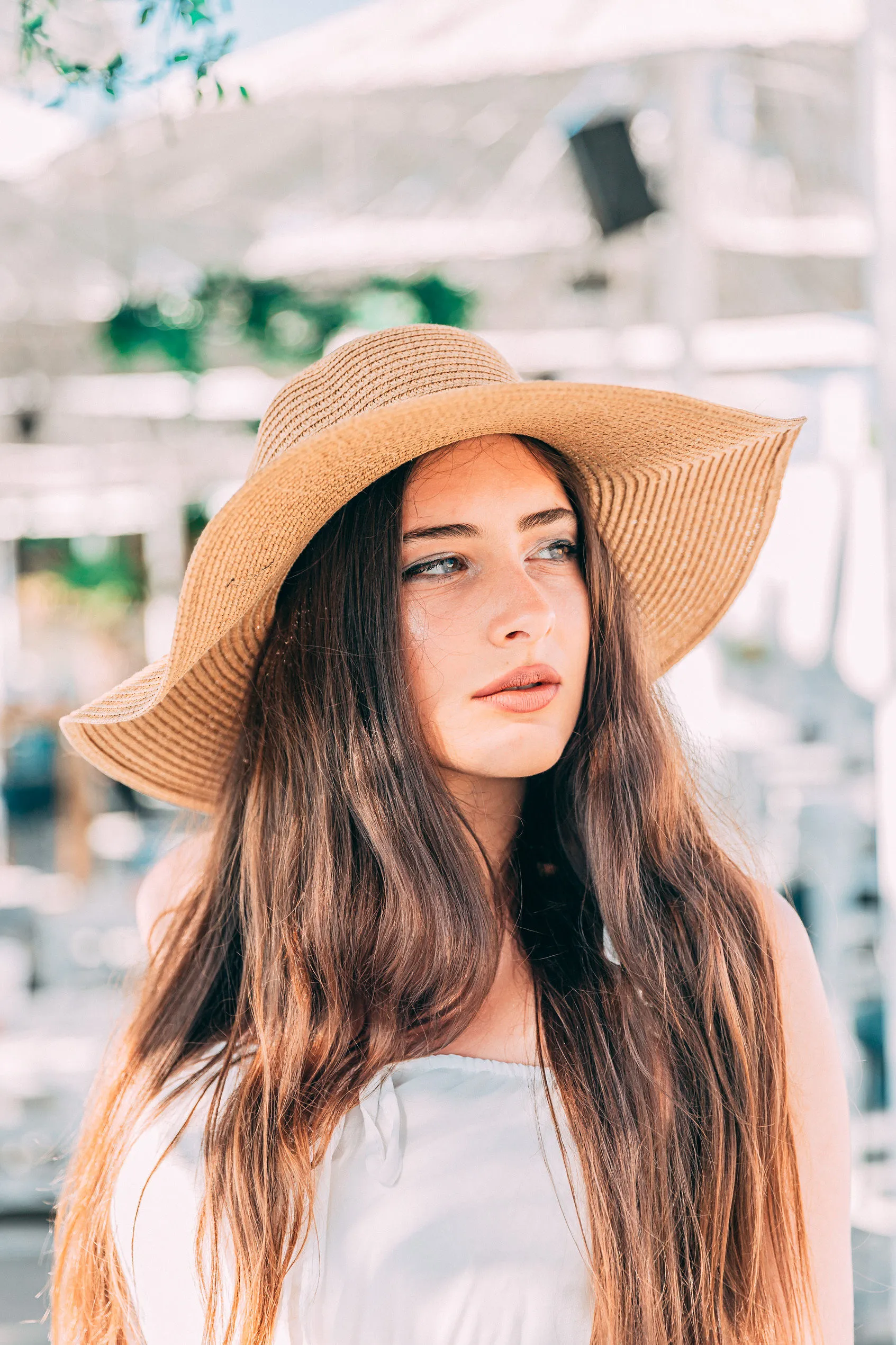 Bossanova × Bose — Summer Headphones Campaign — straw hat bokeh