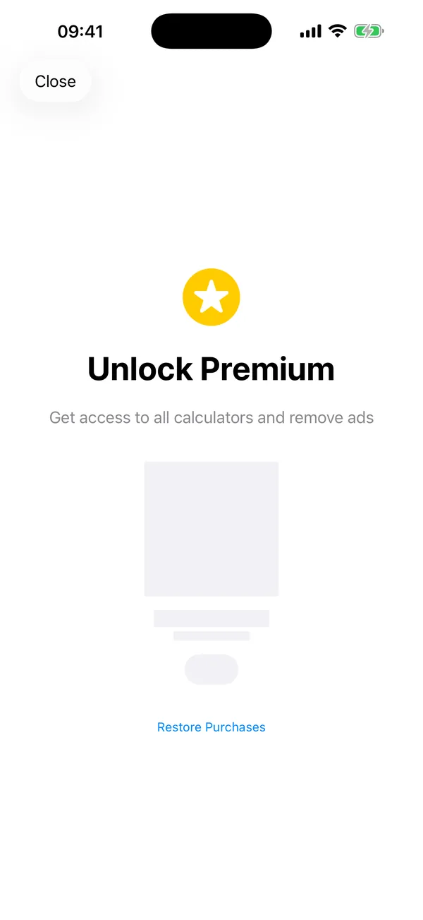 Premium PDF report and locally saved scenario history