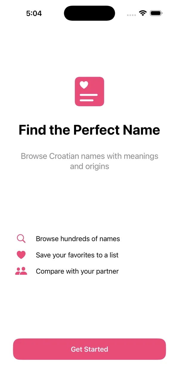 Saving and copying a favourite name idea